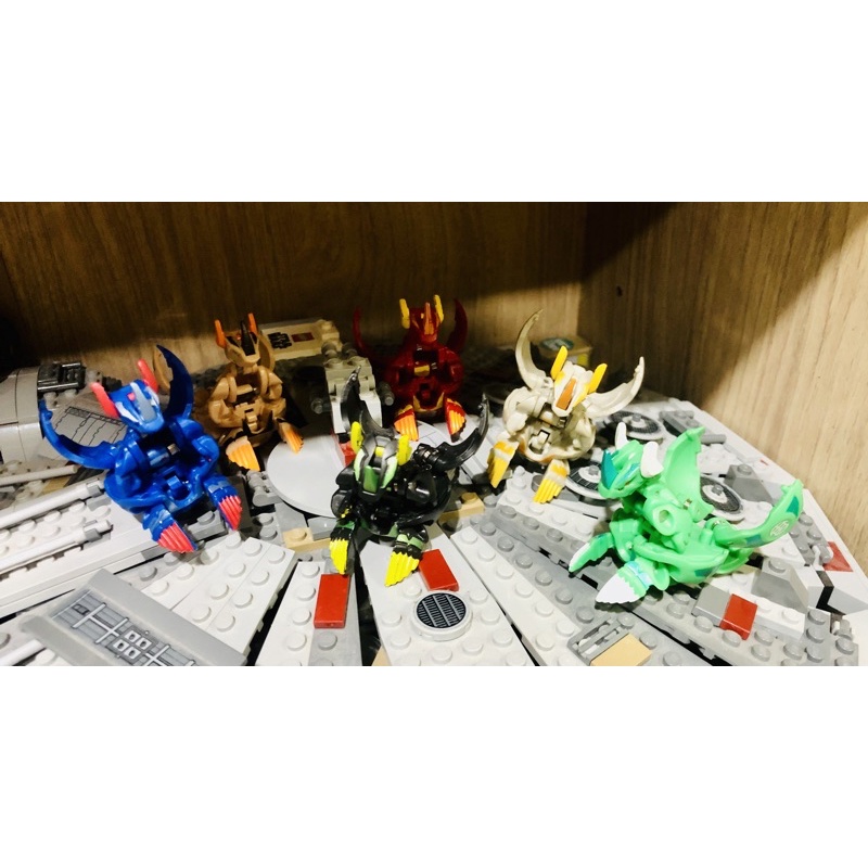 Bakugan Helix Dragonoid Set of 6