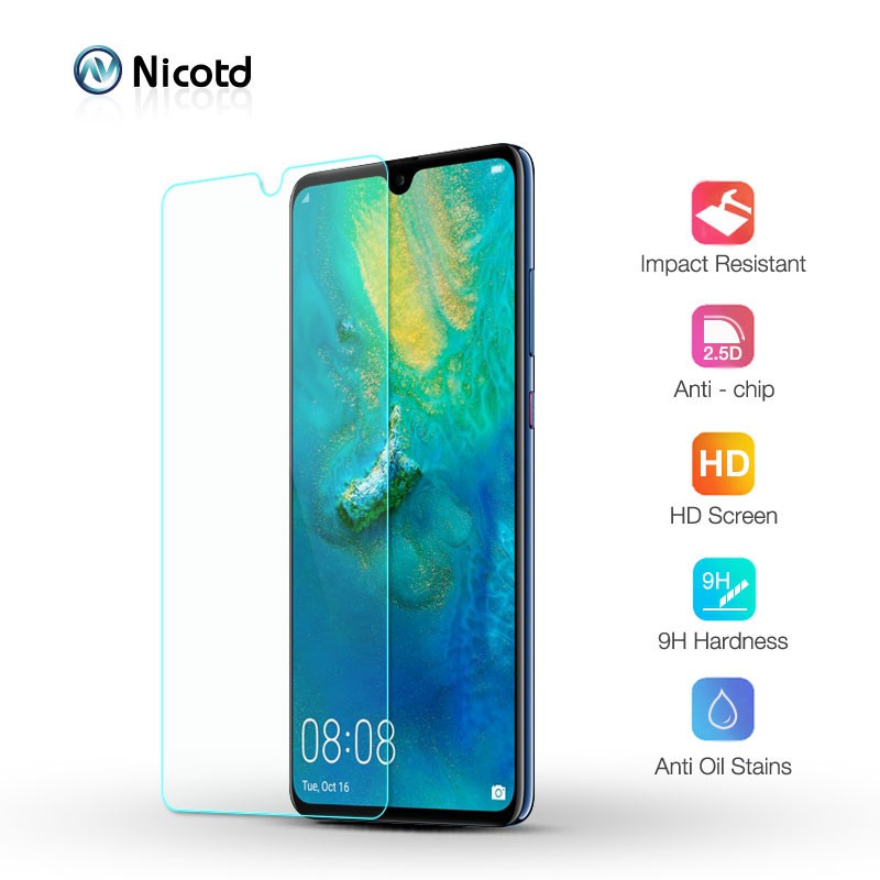 Huawei Nova 4e 4 3i 3 Y5 Y6 Y7 Pro Y9 2019 กระจกนิรภัยป้องกันหน้าจอใส