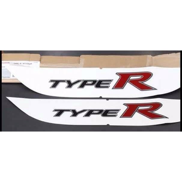สติกเกอร๋ Civic Type R แท้ สำหรับ civic FD