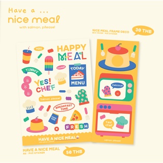 Have a nice MEAL sticker (Have a nice collection)