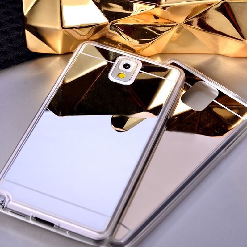 🔥 มีพร้อมส่ง 🔥 เคส Samsung Galaxy Note 9 5 8 Note9 Note5 Note8 กรณี เคสซิลิโคน Soft TPU Frame Mirror Back Case Cover