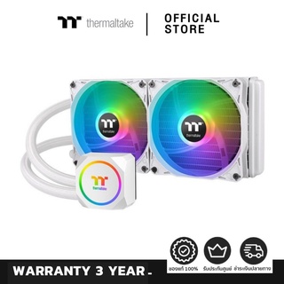 Thermaltake TH240 ARGB Sync Snow White Edition (CL-W301-PL12SW-A) ชุดน้ำปิด 2 ตอน