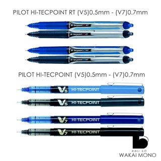 ใหม่!! ปากกาหมึกน้ำ PILOT HI-TECPOINT V5 / V7 / V10 Roller ball pen