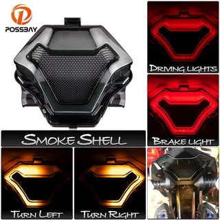 {GOOD} ไฟท้ายรถจักรยานยนต์ LED สําหรับ Yamaha YZF R3 R25 MT07 FZ07 MT03 MT25 LC150 Y15ZR