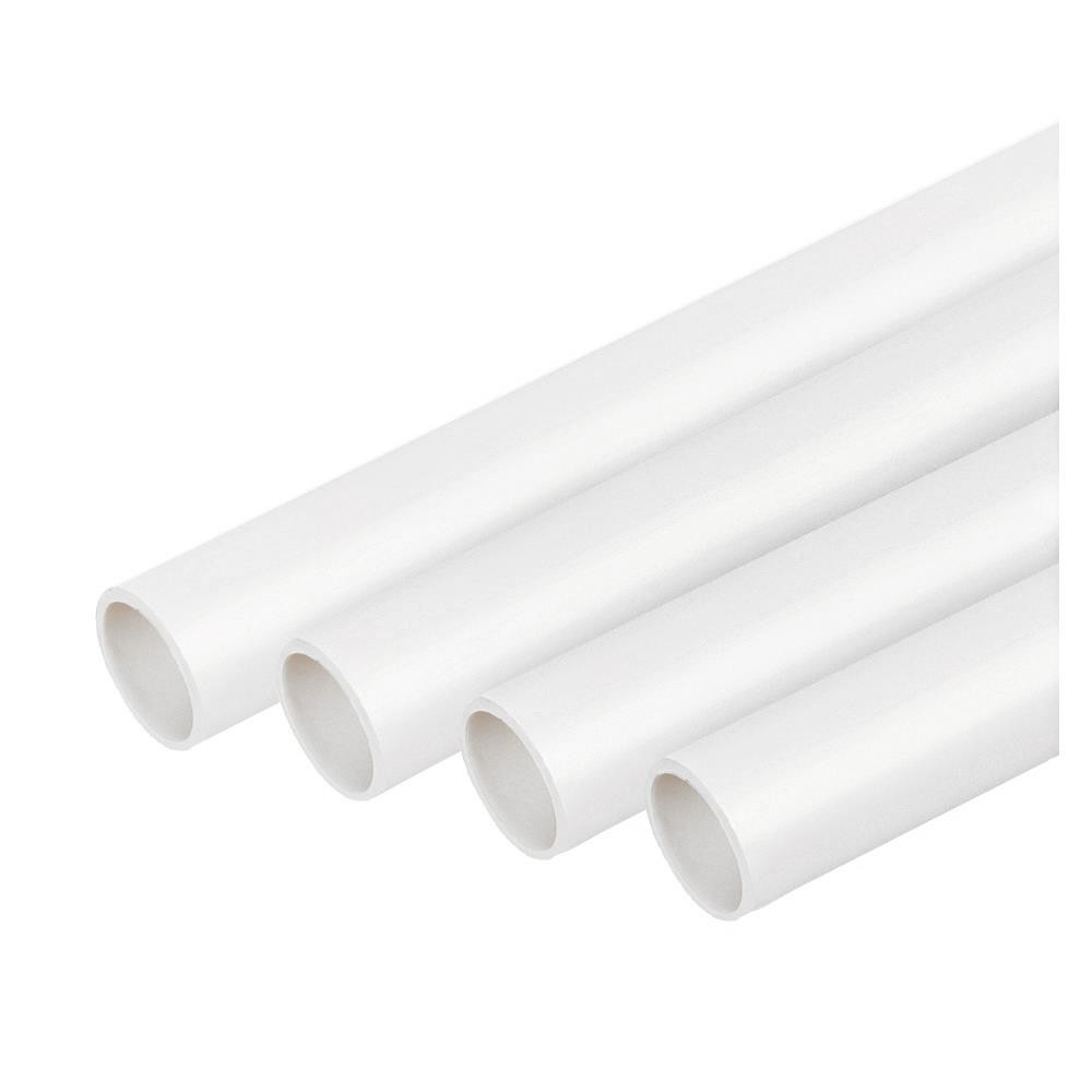 ท่อตรง ท่อร้อยสายไฟ PVC ELEKTRA 20 มม. 2.9 ม. สีขาว ท่อร้อยสายไฟ อุปกรณ์ งานระบบไฟฟ้า RIGID PVC COND