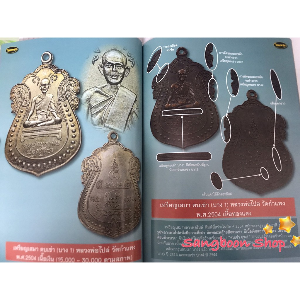 หนังสือพระเครื่องไทยพระ หลวงพ่อไปล่ วัดกำแพง