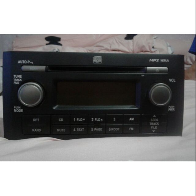 CD เดิมติดรถ IZUZU ซุปเปอแพตตินั่มปี2010