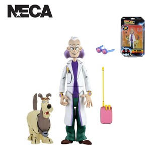 NECA Back to the Future 6” Scale Action Figure Toony figure Doc Brown and Einstein