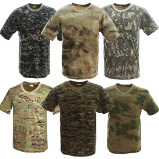 PARBUF เสื้อ COTTON 100% ลาย CAMO