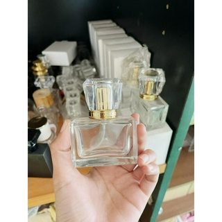 ขวดเสปร์ยน้ำหอม ขวดคริสตัลขนาด 30 ml ฝาทอง/พร้อมส่ง