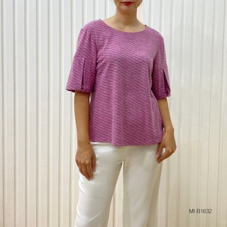 MIKIKO Blouse MI-B1632 แขนยาว IGPU20-4