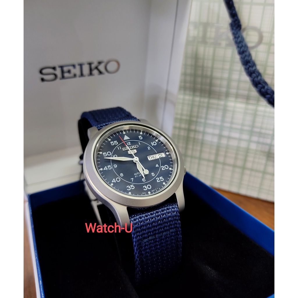 นาฬิกา SEIKO 5 AUTOMATIC MILITARY รุ่น SNK807K2 SNK807K SNK807