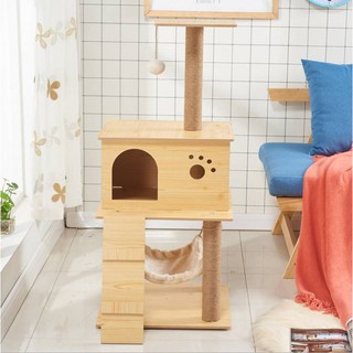 คอนโดแมว สุดฮิต สูง 130x50x50cm ต้องมีติดบ้าน Catcondo for lovercat