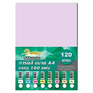 [มีส่งด่วน] กระดาษ การ์ดสี ขนาด A4 หนา 120,150,180 แกรม ( 210 x 297 มม.) บรรจุ 100แผ่น กระดาษหน้าปก ปกรายงาน