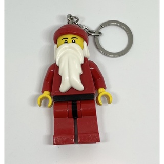 LEGO Santa Claus Minifigure Flashlight พวงกุญแจไฟฉายซานต้าคลอส เลโก้ มือสองของแท้