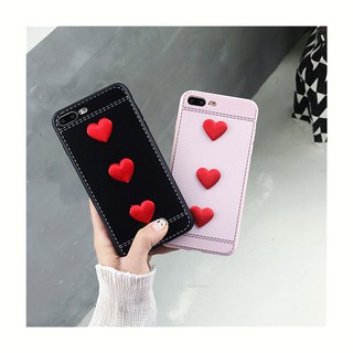 พร้อมส่งในไทย เคสไอโฟน 6/6S/6+/6S+/7/7+/8/8+/X/XS/SE(2020) ลายหัวใจ