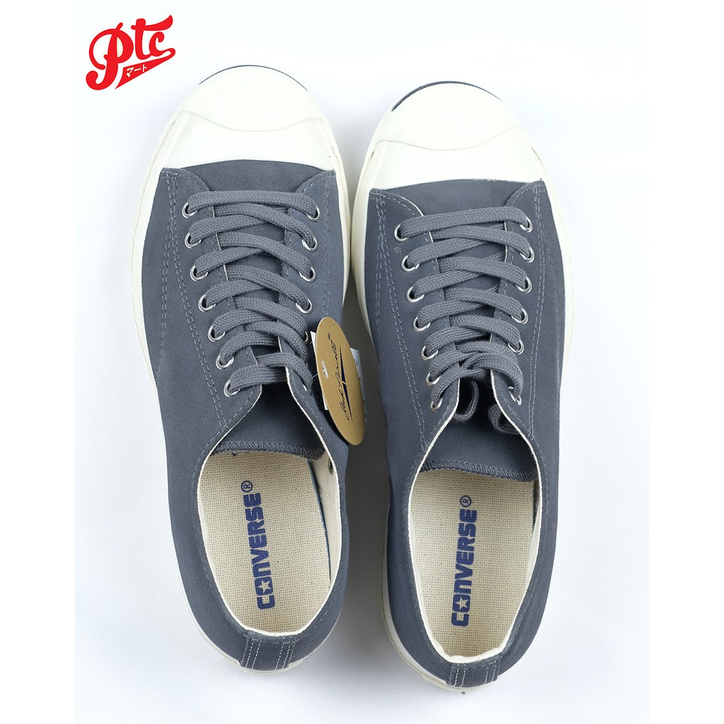 รองเท้า CONVERSE JACK PURCELL RET SUEDE CHARCOAL