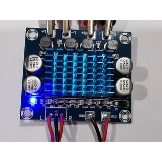 บอร์ดเครื่องขยายเสียง TPA3110 30+30W มี2รุ่น -(มีConnector/ไม่มีConnector) Power supply 8-18V.DC 3Amp.