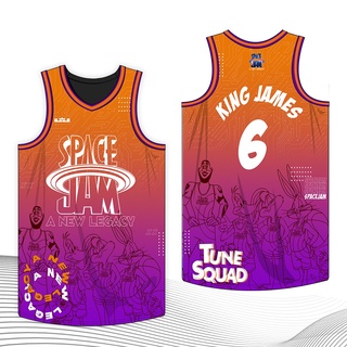 เสื้อกีฬาบาสเก็ตบอล NORTHZONE Space Jam King James Bugs Jersey สําหรับผู้ชาย