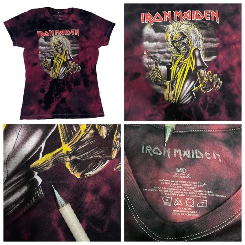 เสื้อวงมือสอง ลิขสิทธิ์แท้ IRON MAIDEN