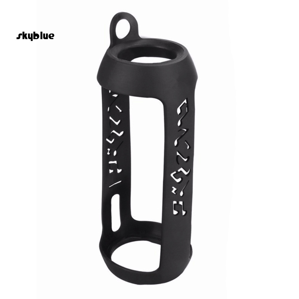 [Sy] Music Note Silicone Carry Protective Cover Sleeve Case for JBL Pulse 3 Speaker