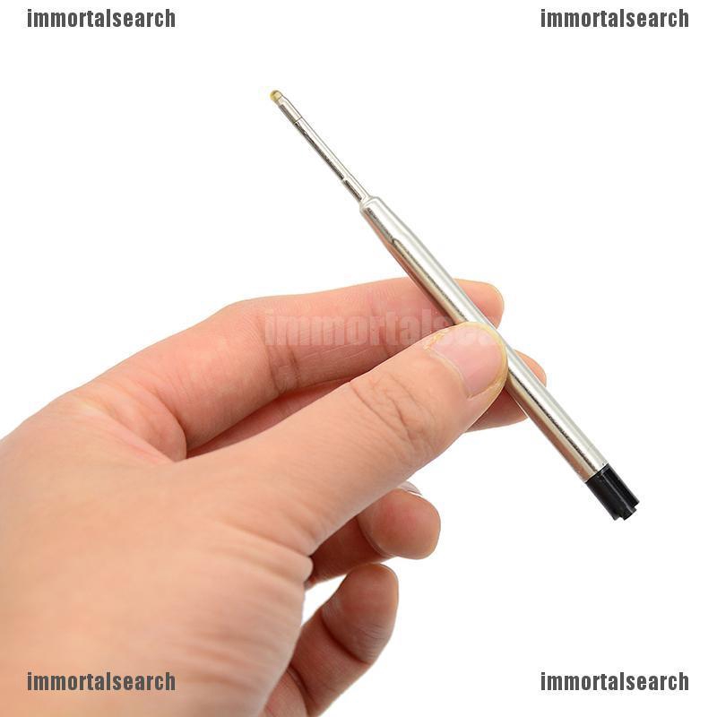 【ICE】 10 Pcs blue ink parker style standard 1.0mm ballpoint pen refills nib medium