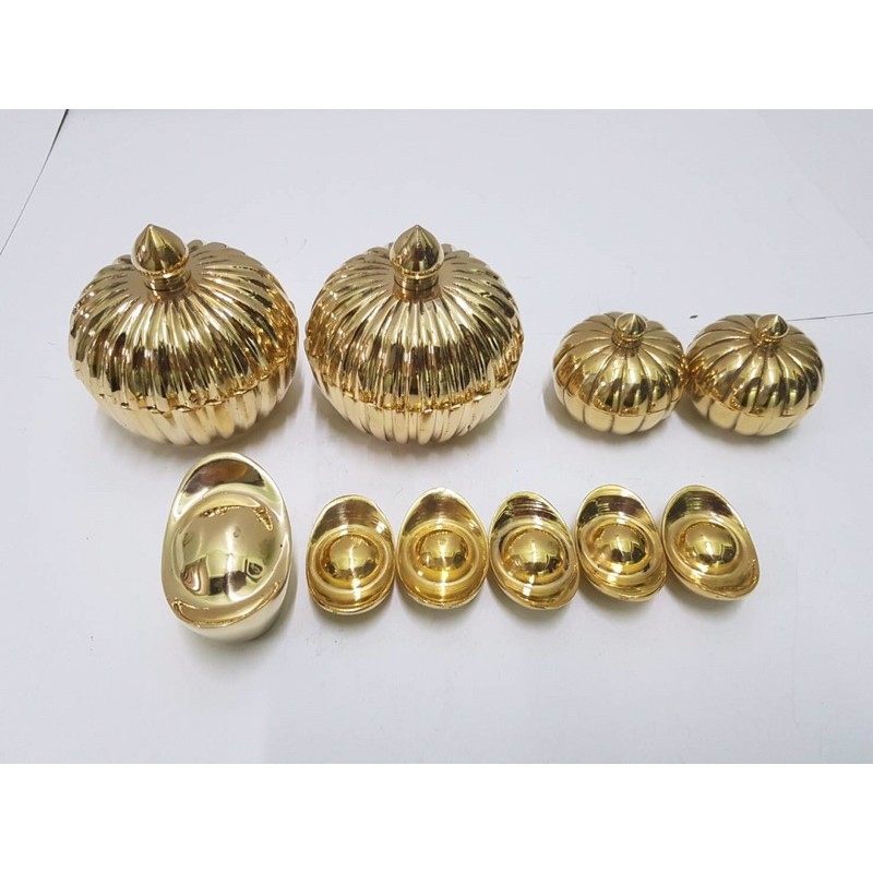 Brass byfa0 F1182 เงินจีนโบราณ (ก้อนใหญ่ในภาพ)หยวนเป่า รูปที่ 7