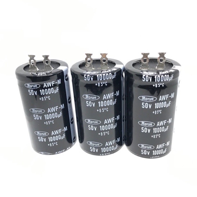 คาปาซิเตอร์#C# 10000uF 50V ขนาด35X60mm ยี่ห้อดัง