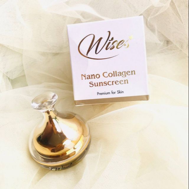#​ส่ง​100.- แท้💯💯💯
.
🌤️🌤️ Wise Nano Collagen Sunscreen