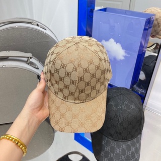 พรี GUCCI x Balenciaga Cap หมวก ดีไซหรู สวมใส่สบาย บางเบา ด้านหลังสามารถปรับระดับได้