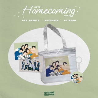 Got7 Homecoming Fanmerch (พิมพ์ลายศิลปะ, พวงกุญแจ, กระเป๋าโท้ท)