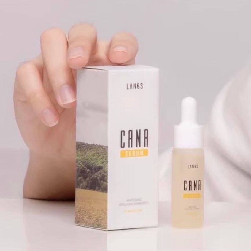 CANA SERUM (คาน่าเซรั่ม) เซรั่มหน้าขาวใส ลดฝ้า กระ จุดด่างดำ รอยดำรอยแดง ( LANOS THAILAND )
