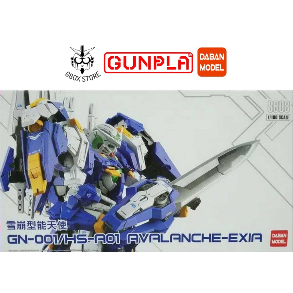 กันดั้ม MG 8808 Avalanche Exia Daban 1/100 ประกอบโมเดลพลาสติก