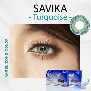 Angel Zone คอนแทคเลนส รุ่น 14.2 Savika Turquoise