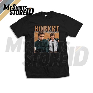 ใหม่ เสื้อยืดผ้าฝ้าย 100% พิมพ์ลาย Robert Pattinson Robert Pattinson Robert Pattinson Bootleg Robert Pattinson Con103 Df