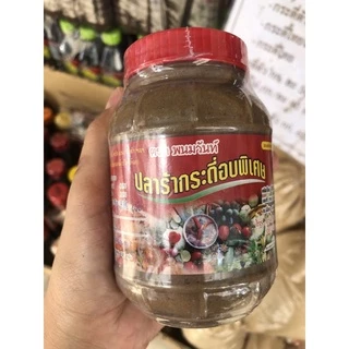 ปลาร้าปลากระดี่บด**สุก** มี อย. ขนาด 400 กรัม ตราพนมวันท์ของฝากจากเมืองแพร่ ปลาร้าปลากระดี่สับละเอียดอบสุก