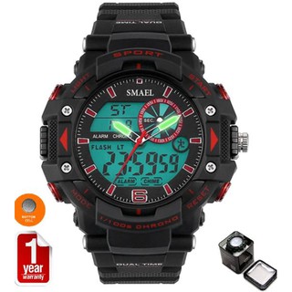 SMAEL นาฬิกาข้อมือผู้ชาย Sport Digital LED &amp; Analog รุ่น SM1379