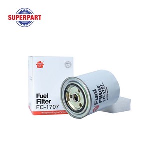 กรองโซล่า  TIGER  98-01 3.0D 1KZ  SAKURA  ดักน้ำ  (FC-1707)