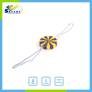 SAFSOF ปลอดภัย โยโย่ ของเล่นเด็ก ของเล่นยางฟองน้ำ เกมส์ เกม twister Disc ลูกดึง ลูกดึ๋ง ลูกหึ่ง เชือกดึง