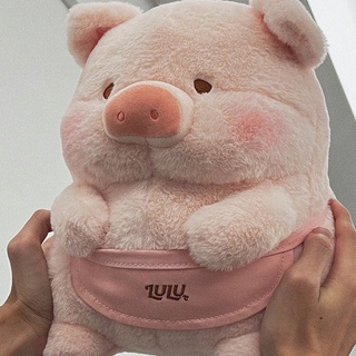 Lulu Pig หมอนตุ๊กตานุ่ม รูปการ์ตูนหมู สําหรับตกแต่งบ้าน ของขวัญวันเกิด