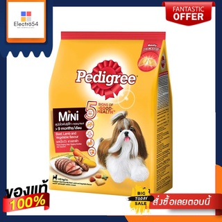 เพดดิกรีมินิ สุนัขเล็กเนื้อวัวแกะผัก400กPEDIGREE MINI BEEF LAMB VEGET 400G