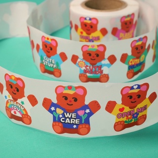 TAPE STICKER CUTIE BEAR