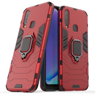 เคส VIVO Y11 ฮาร์ดเคสกันกระแทกเคสโทรศัพท์ Hybrid Armor Shockproof Ring Phone Case VIVOY11 Y 11 Cover