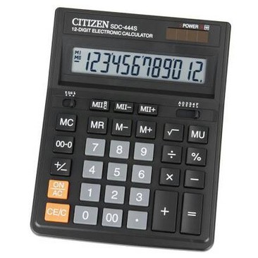 เครื่องคิดเลขตั้งโต๊ะ Citizen SDC-444S