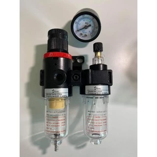 PAMY ชุดกรองลม AFC2000 ขนาด1/4 รุ่นตัวปรับแรงลม กรองลมดักน้ำ ปรับลม Air Filter Regulator