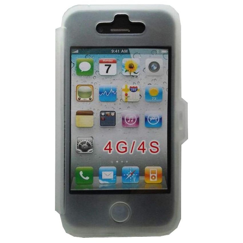 Case TPU Touch screen For Iphone 4s - Clear