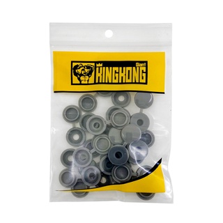 Chaixing Home  หมวกปิดหัวสกรู M4/สกรูเบอร์ 7 GIANT KINGKONG รุ่น M4-G20 (แพ็ค 20 ชิ้น) สีเทา