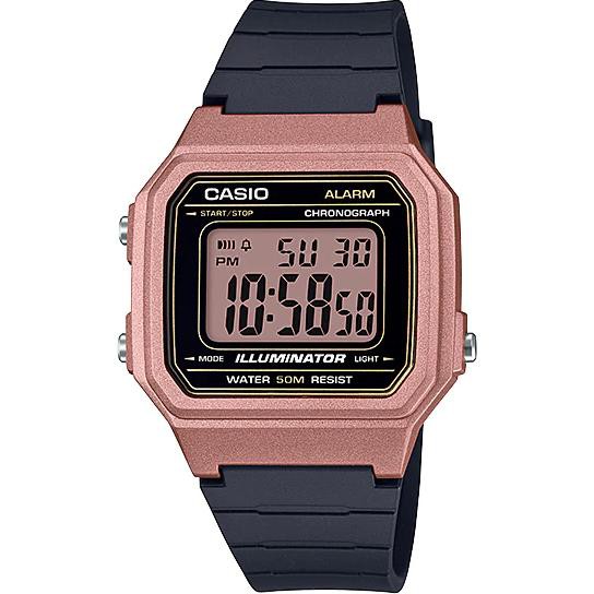 แท้ศูนย์ CASIO นาฬิกาข้อมือ ชาย/หญิง General W-217 W-217h W217 รุ่น W-217HM ชาย ของแท้ รับประกัน cmg 1 ปี