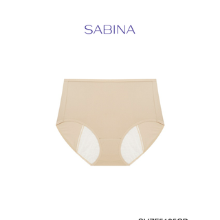 Sabina กางเกงอนามัยสำหรับกลางคืน (ทรง High Waist) Panty รหัส SUZF5105CD สีเนื้อเข้ม