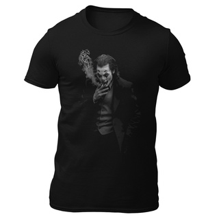 เสื้อยืดผ้าฝ้ายพิมพ์ลายคลาสสิก เสื้อยืด พิมพ์ลาย JOKER - JOAQUIN PHOENIX - BATMAN